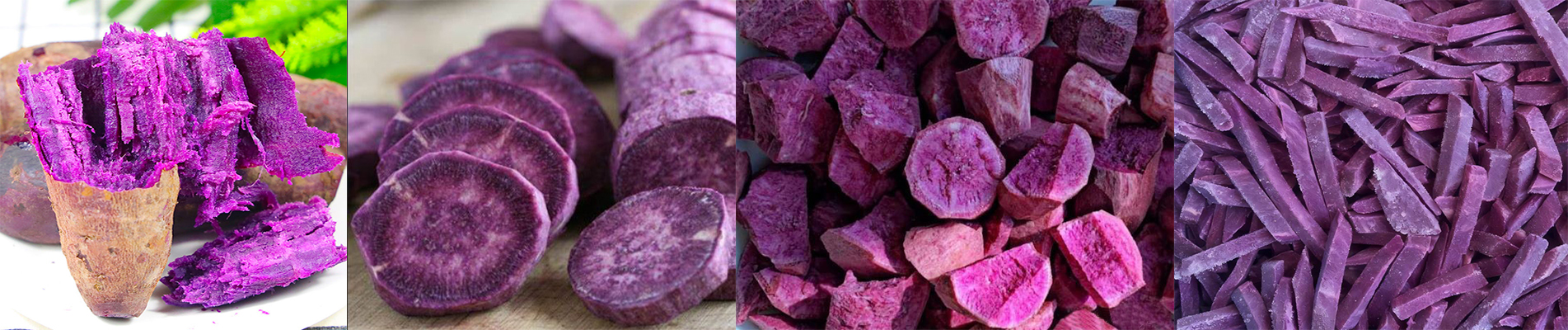 Frozen Purple Sweet Potato