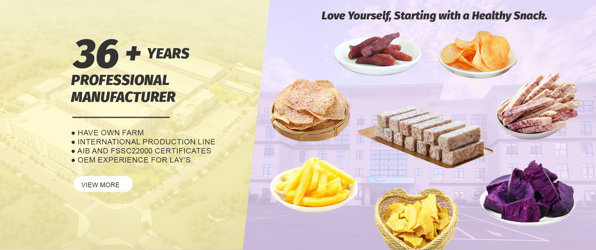 Healthy Snack OEM Factory