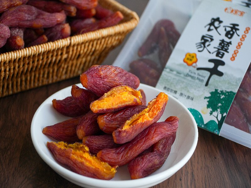 #Dried Sweet Potato with Skin